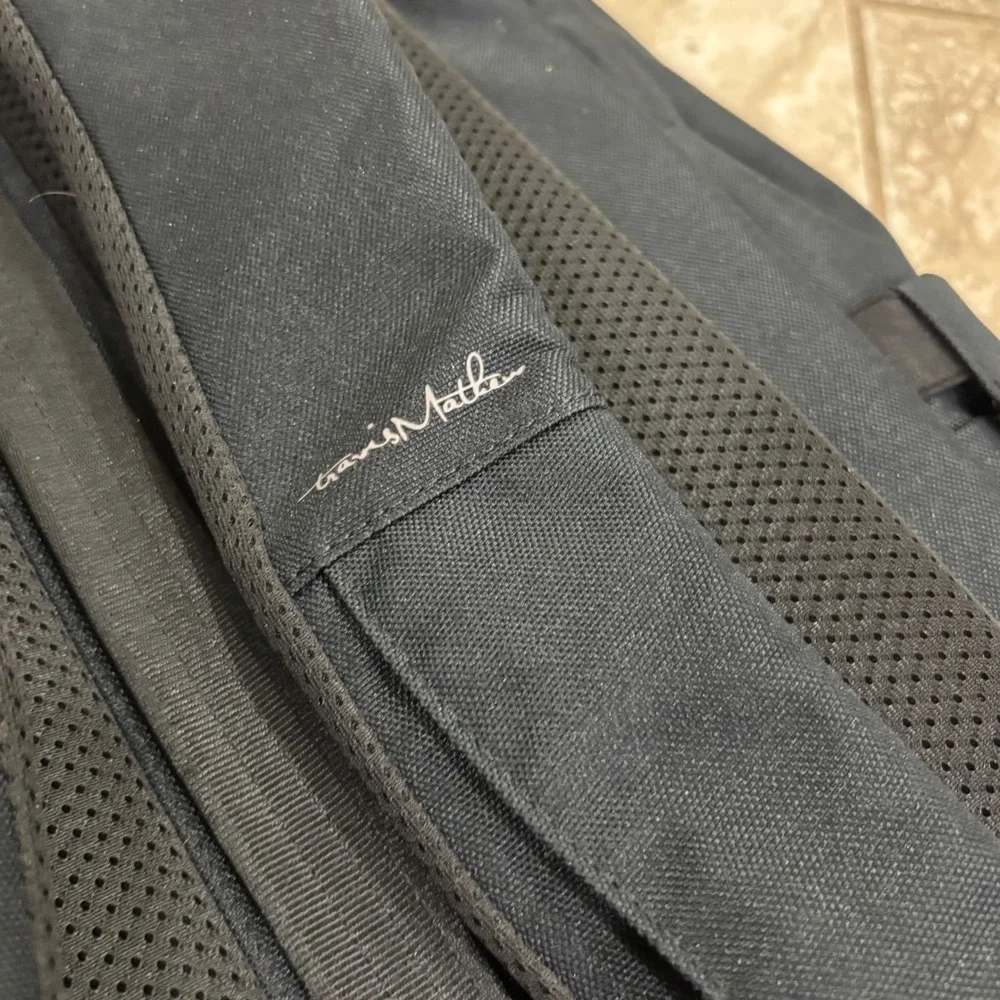 TravisMathew  Backpack Black Mens Travel Laptop Bag New